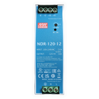 Schaltnetzteil auf Hutschiene, NDR-120-12 / 12 V/DC 10A 153W
