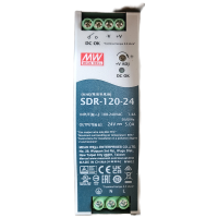 Schaltnetzteil auf Hutschiene, 24 V/DC 5A 120W