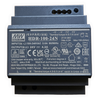 Schaltnetzteil auf Hutschiene, 24 V/DC 4.2A 100.8W