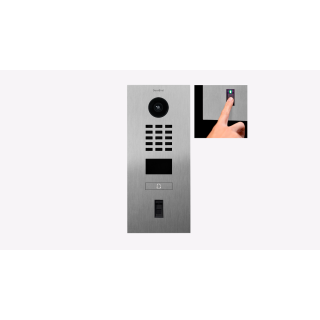 DoorBird D2201FV Fingerprint 50 IP Video Türsprechanlage Edelstahl V2A, gebürstet