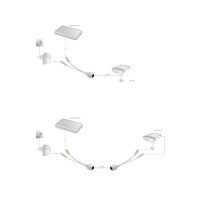 Passiver PoE Adapter (Paar) f&uuml;r IP Kameras