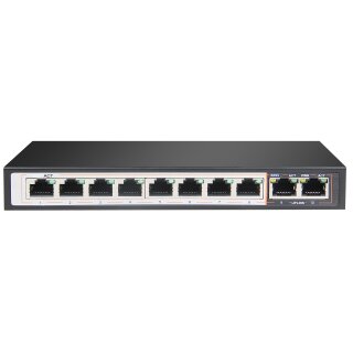 LUPUS - 10 Kanal Gigabit PoE Switch