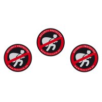 Thitronik Warnaufkleber "security protected"...