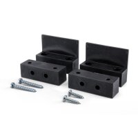 Thitronik Montageadapter f&uuml;r Funk-Magnetkontakte schwarz