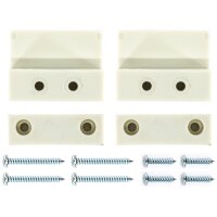 Montageadapter für Funk-Magnetkontakte weiß