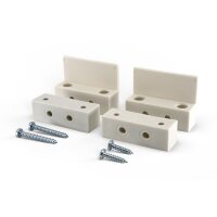 Thitronik Montageadapter f&uuml;r Funk-Magnetkontakte wei&szlig;