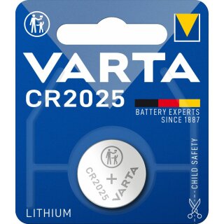 Varta Electronics CR2025 Lithium Knopfzelle 3V