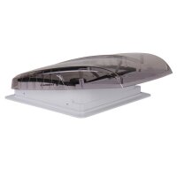 Carbest Dachlüfter VanVent 40x40 Rauchglas mit Fernbedienung V3 mit abnehmbaren Fliegengitter