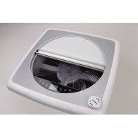 Carbest Dachlüfter VanVent 40x40 Rauchglas mit Fernbedienung V3 mit abnehmbaren Fliegengitter