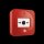 LUPUS - Mobilfunk Alarm Button Rot
