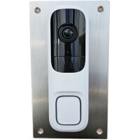 Edelstahl-Montageplatte für Ajax DoorBell