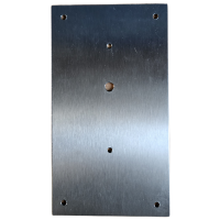 Edelstahl-Montageplatte für Ajax DoorBell