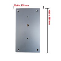 Alu-Montageplatte für Ajax DoorBell