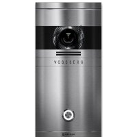 Metzler Colson Video-T&uuml;rsprechanlage - 1 Klingeltaster; Edelstahl geb&uuml;rstet