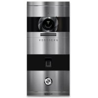 Metzler Niko Video-T&uuml;rsprechanlage; Fingerprint; 1 Klingeltaster; Edelstahl