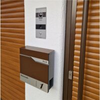Metzler Niko Video-Türsprechanlage; Fingerprint; 1 Klingeltaster; Edelstahl