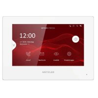 Metzler Innenstation Home, 7 Zoll Touchscreen, LAN PoE, wei&szlig;