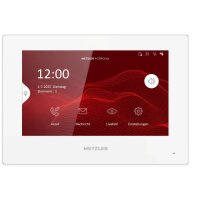 Metzler Innenstation Home, 7 Zoll Touchscreen, 2-Draht, wei&szlig;