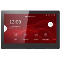 Metzler Innenstation Ultra, 10 Zoll Touchscreen, LAN PoE, schwarz