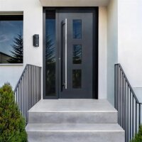 Metzler Montagewinkel aus Edelstahl | RAL 7016 Anthrazit