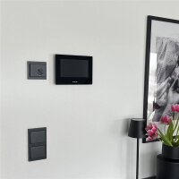 Metzler Intercom Innenstation Home, 7 Zoll Touchscreen, schwarz