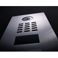 DoorBIrd D2201V IP Video T&uuml;rsprechanlage, 1 Einheit, 1 Ruftaste, Edelstahl V2A, geb&uuml;rstet