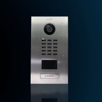 DoorBIrd D2201V IP Video Türsprechanlage, 1 Einheit, 1 Ruftaste, Edelstahl V2A, gebürstet