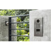 DoorBIrd D2201V IP Video Türsprechanlage, 1 Einheit, 1 Ruftaste, Edelstahl V2A, gebürstet