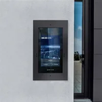 Metzler SDM10X Türsprechanlage mit Kamera | Gesichtserkennung | Touch-Display | Live-HD-Video | Ein- und Mehrfamilien | Eisenglimmer