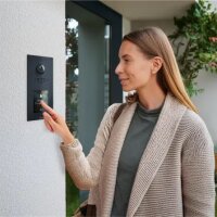DB 703 Eisenglimmer | Metzler Horizon VDM10 2.0 modulare Video-Türsprechanlage | Ein- und Mehrfamilien