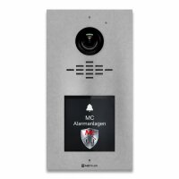 RAL 9007 Graualuminium | Metzler Horizon VDM10 2.0 modulare Video-T&uuml;rsprechanlage | Ein- und Mehrfamilien