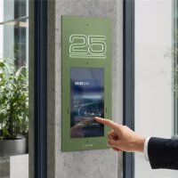 Metzler SDM10H Türsprechanlage mit Kamera | Gesichtserkennung | Touch-Display | Hausnummer beleuchtet | Live-HD-Video | Ein- und Mehrfamilien | Konfiguration