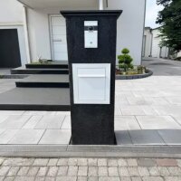 Metzler Colson Video-Türsprechanlage - 1 Klingeltaster; RAL 9016 Verkehrsweiß