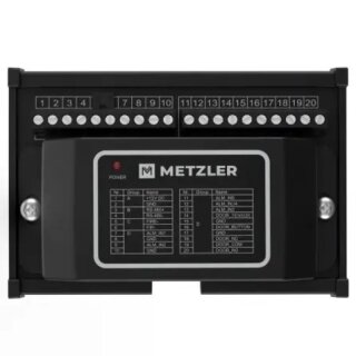 Metzler Sicherheitsmodul mit Hutschienenhalter