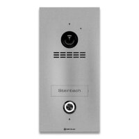 Metzler Kian VDM10 2.0 Video-Türsprechanlage | 1 Klingeltaster | RAL 9007 Graualuminium