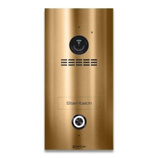 Metzler Kian VDM10 2.0 Video-Türsprechanlage | 1 Klingeltaster | Bronze