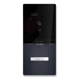 Metzler Maxior |  XDM10 PRO Video-Türsprechanlage | RAL 7016  Anthrazit mit austauschbarem Namensschild | 2-Draht-BUS | 1 Klingeltaster