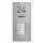 Metzler Kai -ADM10 Audio-Türsprechanlage, 6 Klingeltaster, RAL 9007 Graualuminium