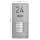 Metzler Kai -ADM10 Audio-Türsprechanlage, 6 Klingeltaster, RAL 9007 Graualuminium