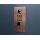 DoorBIrd D2201V IP Video Türsprechanlage, 1 Einheit, 1 Ruftaste, Edelstahl V4A, Bronze-Optik als PVD-Beschichtung, Edelstahl, gebürstet