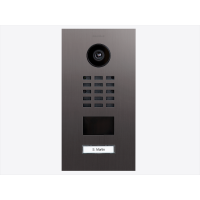 DoorBIrd D2201V IP Video T&uuml;rsprechanlage, 1 Einheit, 1 Ruftaste, Titan-Optik als PVD-Beschichtung, Edelstahl, geb&uuml;rstet