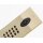 DoorBIrd D2202V IP Video Türsprechanlage, 2 Einheit, 2 Ruftaste, Messing-Optik als PVD-Beschichtung, Edelstahl V4A, hochglanzpoliert