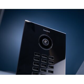 DoorBIrd D2203V IP Video Türsprechanlage, 3 Einheit, 3 Ruftasten.Chrom-Optik, Edelstahl V4A, hochglanzpoliert