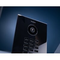 DoorBIrd D2203V IP Video T&uuml;rsprechanlage, 3 Einheit, 3 Ruftasten.Chrom-Optik, Edelstahl V4A, hochglanzpoliert