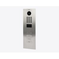 DoorBIrd D2204V IP Video T&uuml;rsprechanlage, 4 Einheit, 4 Ruftaste, Edelstahl V2A, geb&uuml;rstet