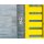 DoorBIrd D2204V IP Video Türsprechanlage, 4 Einheit, 4 Ruftaste, Edelstahl V2A, gebürstet