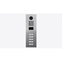 DoorBIrd D2205V IP Video T&uuml;rsprechanlage, 5 Einheit, 5 Ruftaste, Edelstahl V2A, geb&uuml;rstet