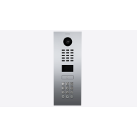 DoorBird IP Video T&uuml;rsprechanlage ; 1 Einheit, 1 Ruftaste. Chrom-Optik, Edelstahl V4A, hochglanzpoliert