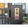 DoorBird IP Video Türsprechanlage ; 1 Einheit, 1 Ruftaste. Chrom-Optik, Edelstahl V4A, hochglanzpoliert